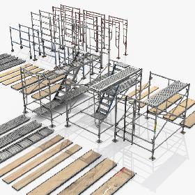 Rail Coat With Clothing 5 3D model